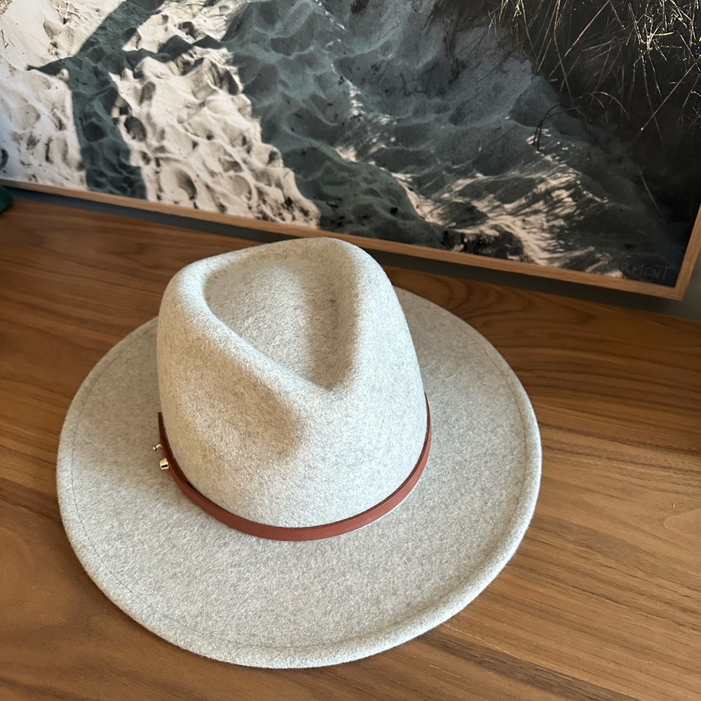 Ace of Something Fedora Hat with Brown Band